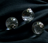 Natural Quartz Crystal Ball Jewelry Pendant Necklace